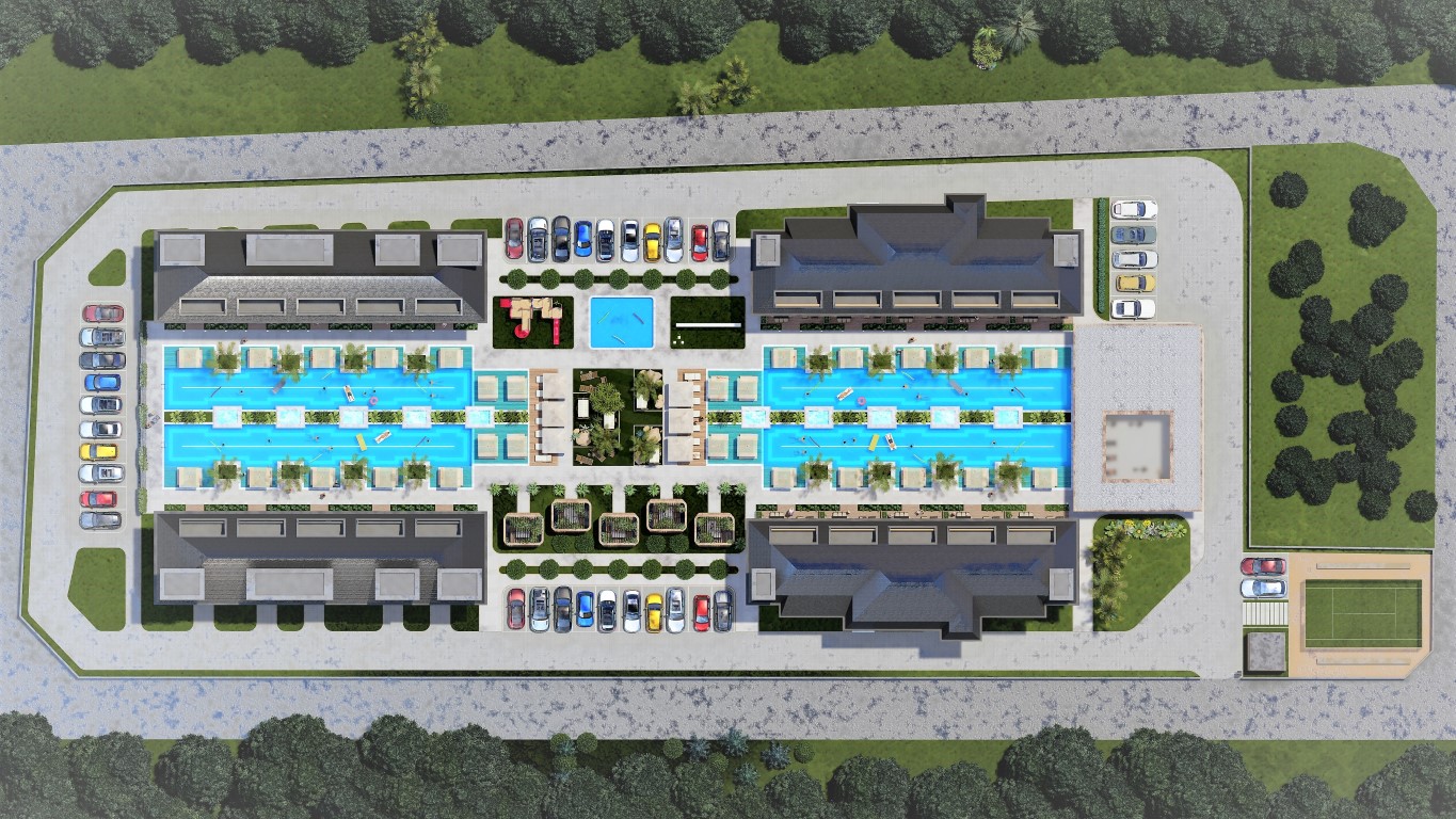 Residential complex in Alanya offering penthouses, duplexes and villas - Фото 2