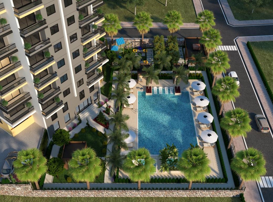 Residential complex with 1+1 and 2+1 apartments in Ayyash district, Mersin - Фото 7