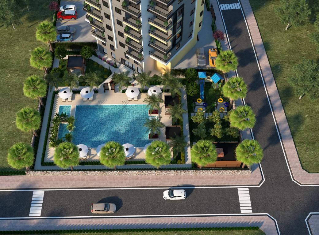 Residential complex with 1+1 and 2+1 apartments in Ayyash district, Mersin - Фото 8