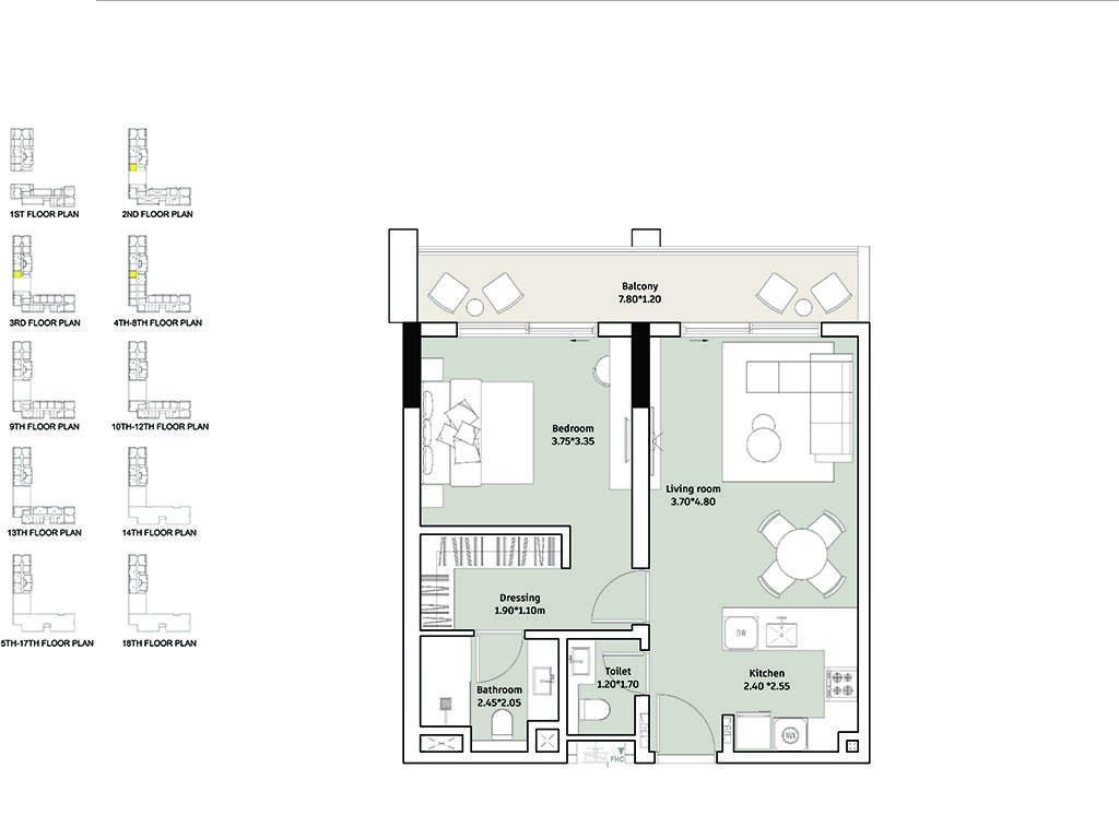 The cosy Jannat project located in the heart of Dubai - Foto 13