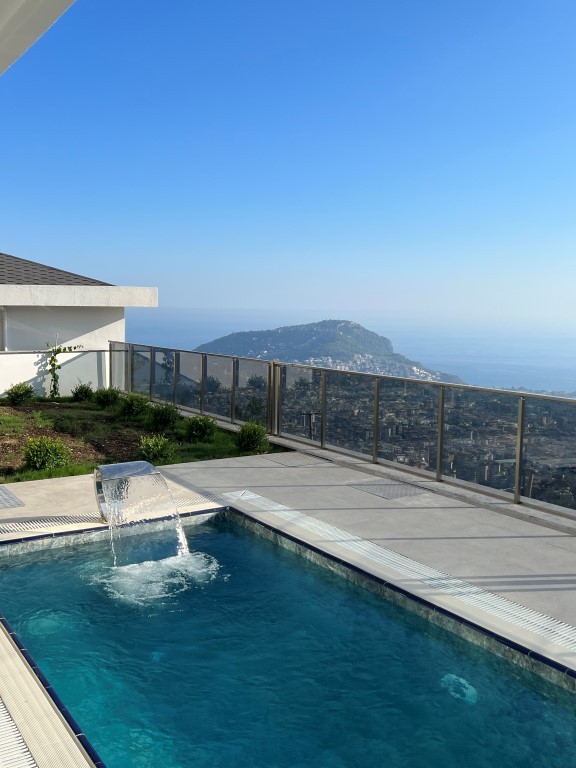 Complex of villas at the final stage of construction with beautiful sea views, Bektas - Фото 5