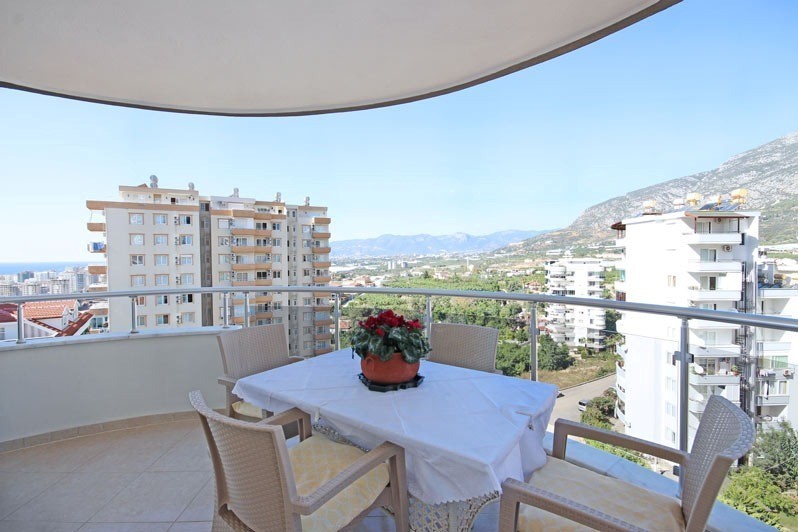 Three bedroom furnished apartment on the high 8th floor, Mahmutlar - Foto 8