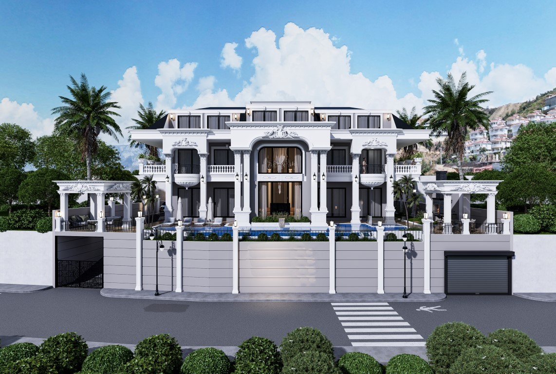 Luxury villas project with private pool, at the final stage of construction (Kargicak) - Фото 9