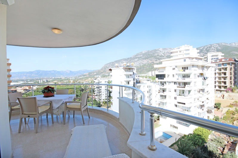 Three bedroom furnished apartment on the high 8th floor, Mahmutlar - Фото 7