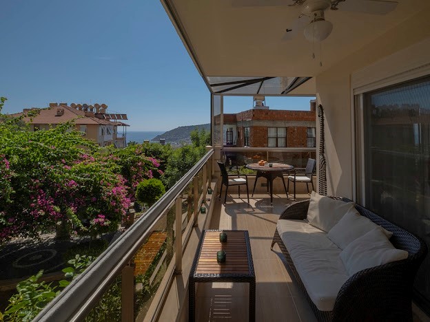 Furnished 155 m2 duplex, center of Alanya - Фото 5