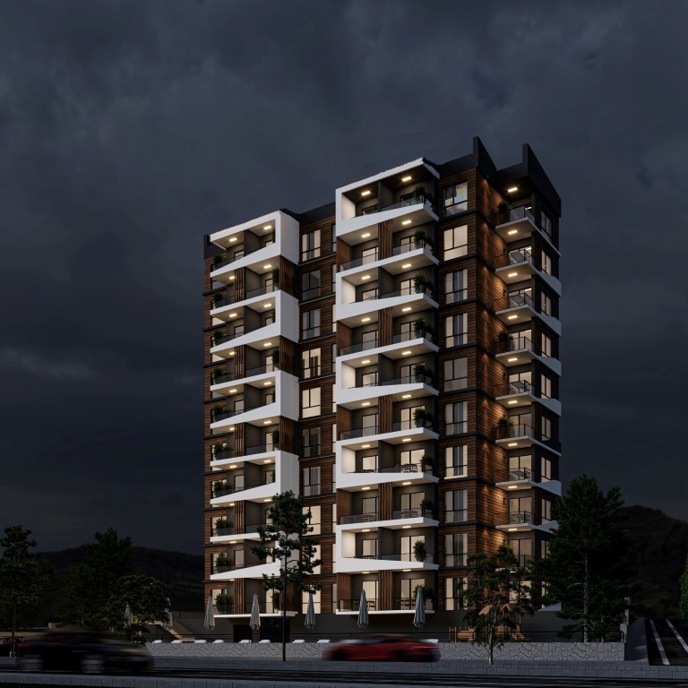 New residential complex in Mersin, 400 m from the sea - Фото 3