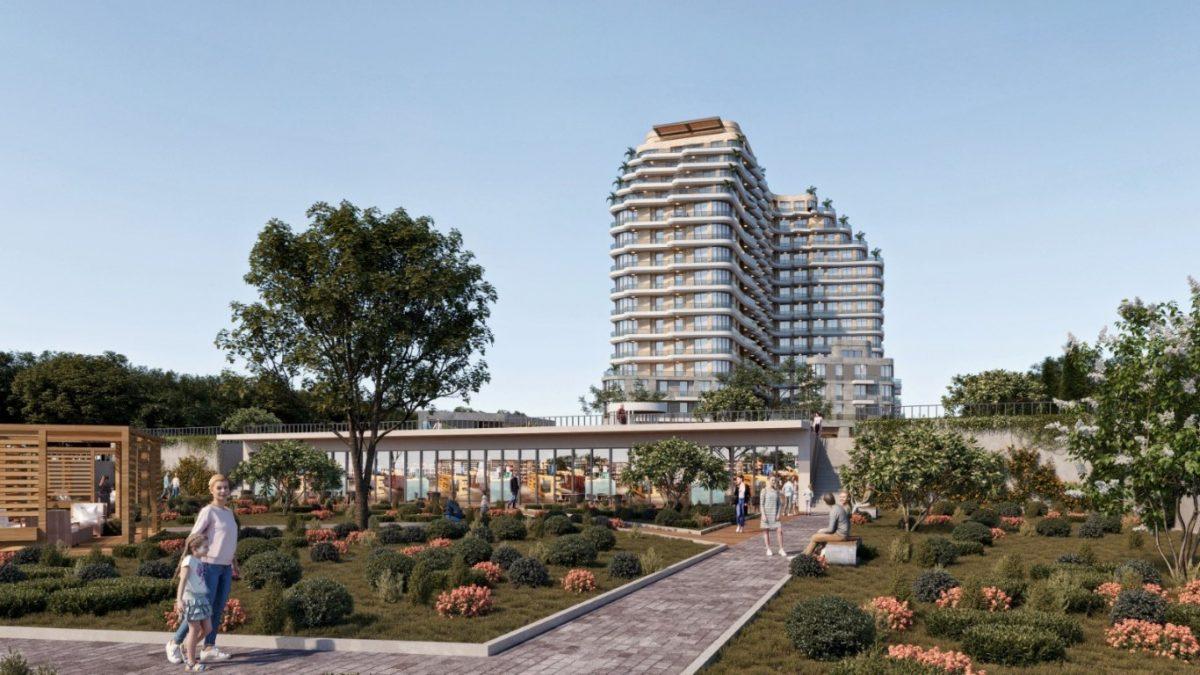 Luxury residential investment project overlooking the Marmara Sea and Lake, Byukchekmeje district - Фото 9