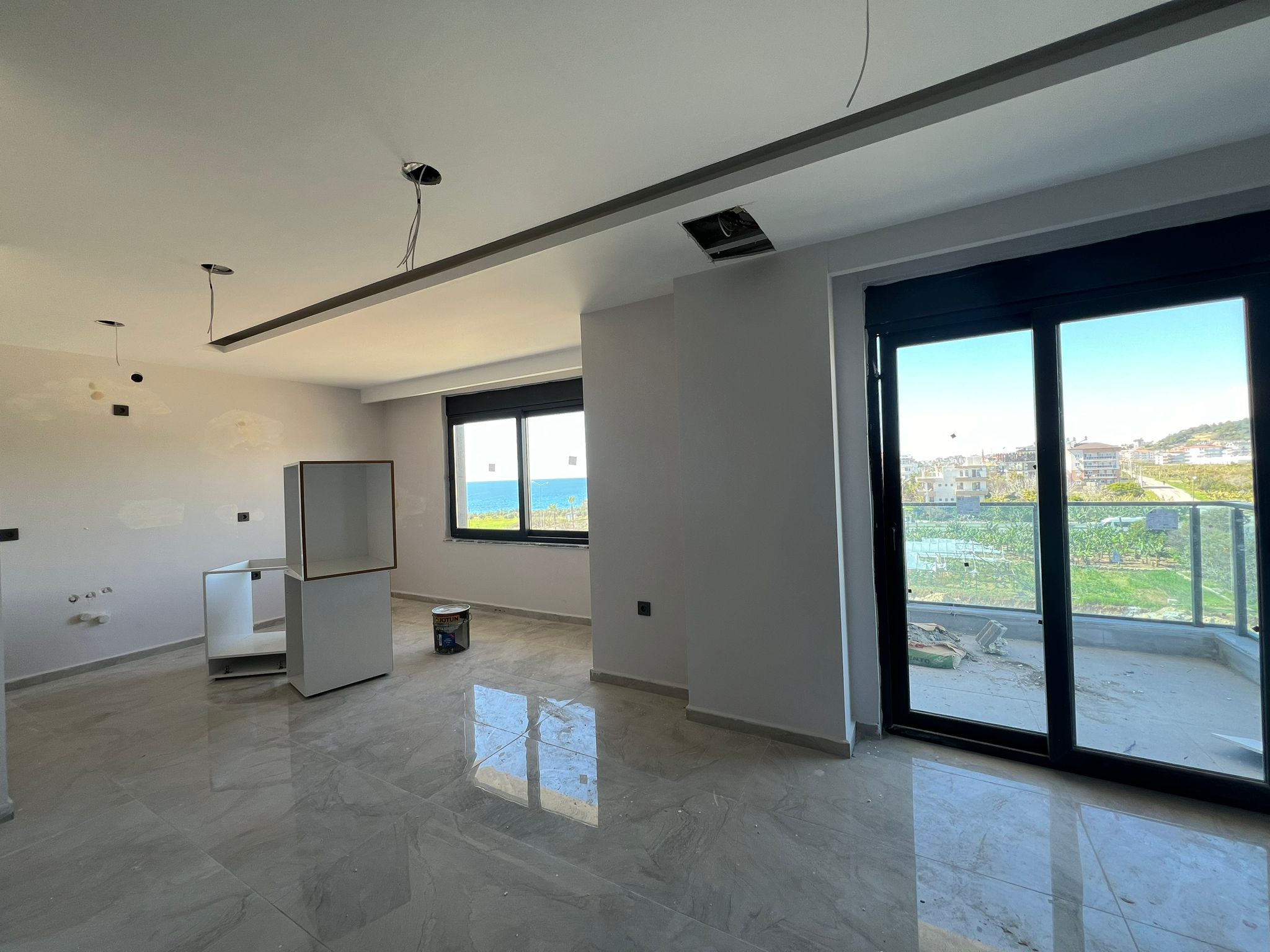 Penthouse with sea view in the area of Okurdjalar - Фото 3