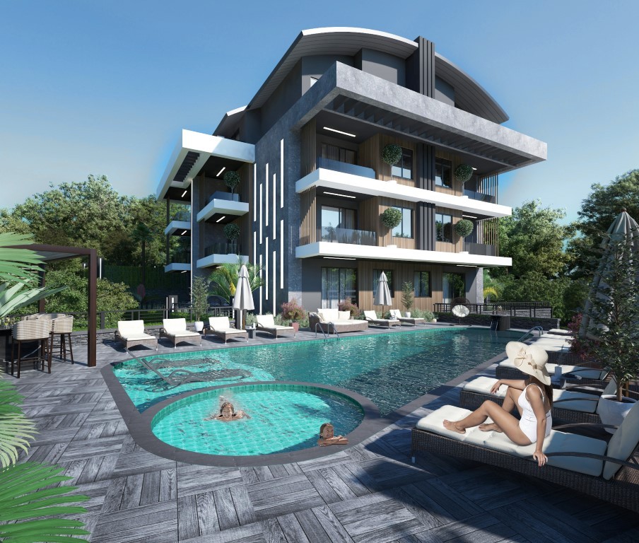 Duplex project with 2+2 apartments in Tepe - Фото 8