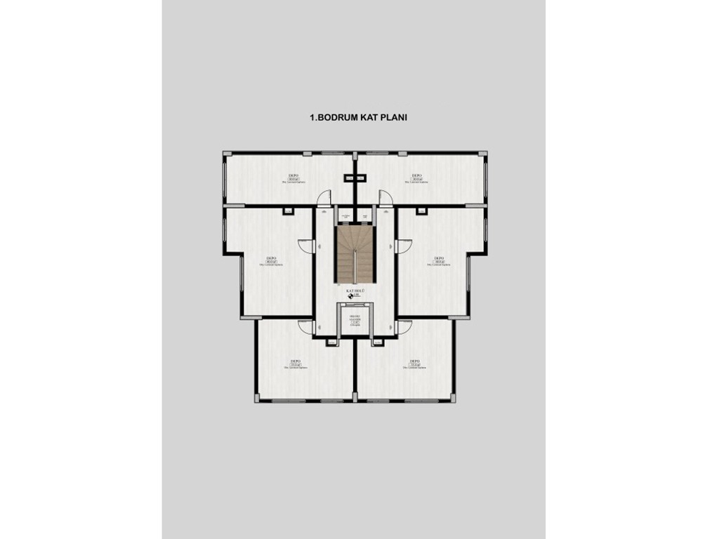 Duplex project with 2+2 apartments in Tepe - Фото 18