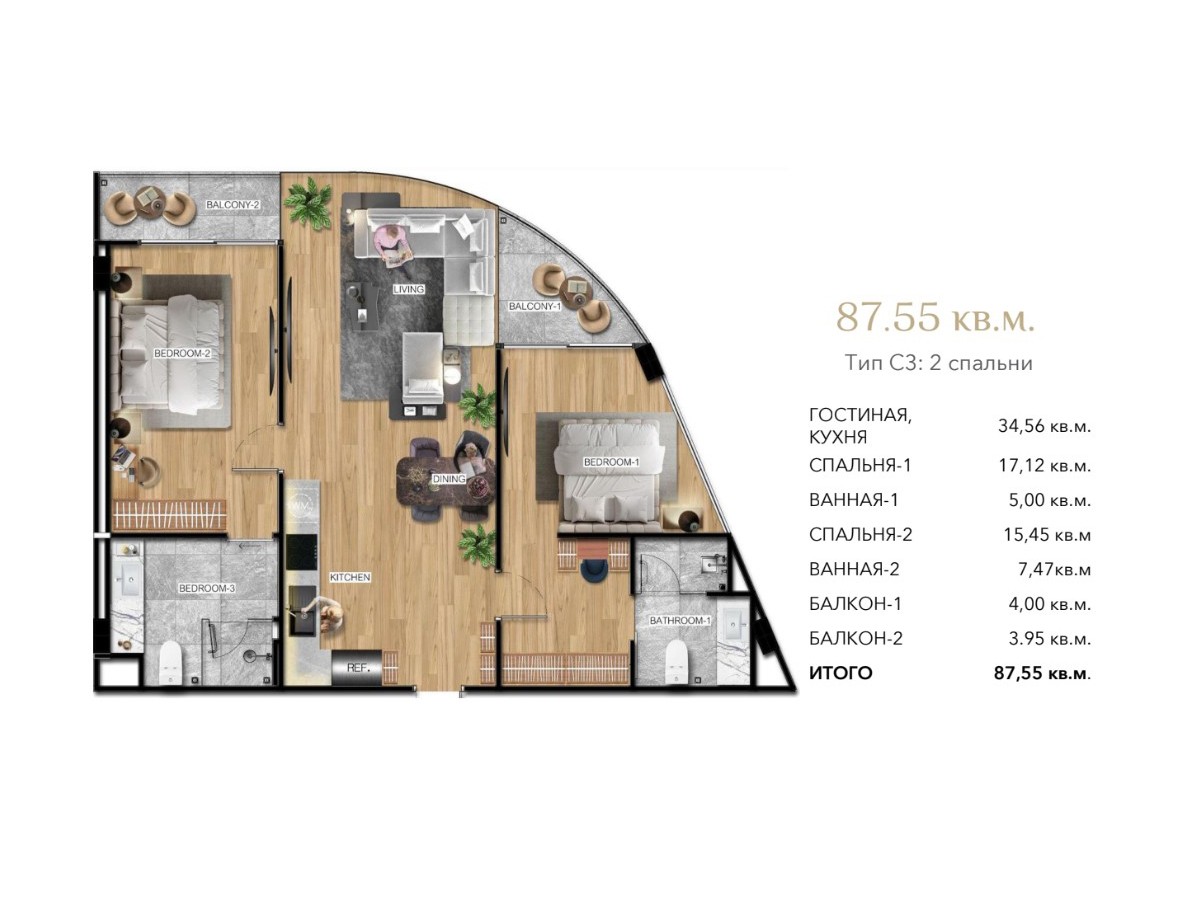 Project of a modern residential complex in Thailand, Phuket - Фото 10