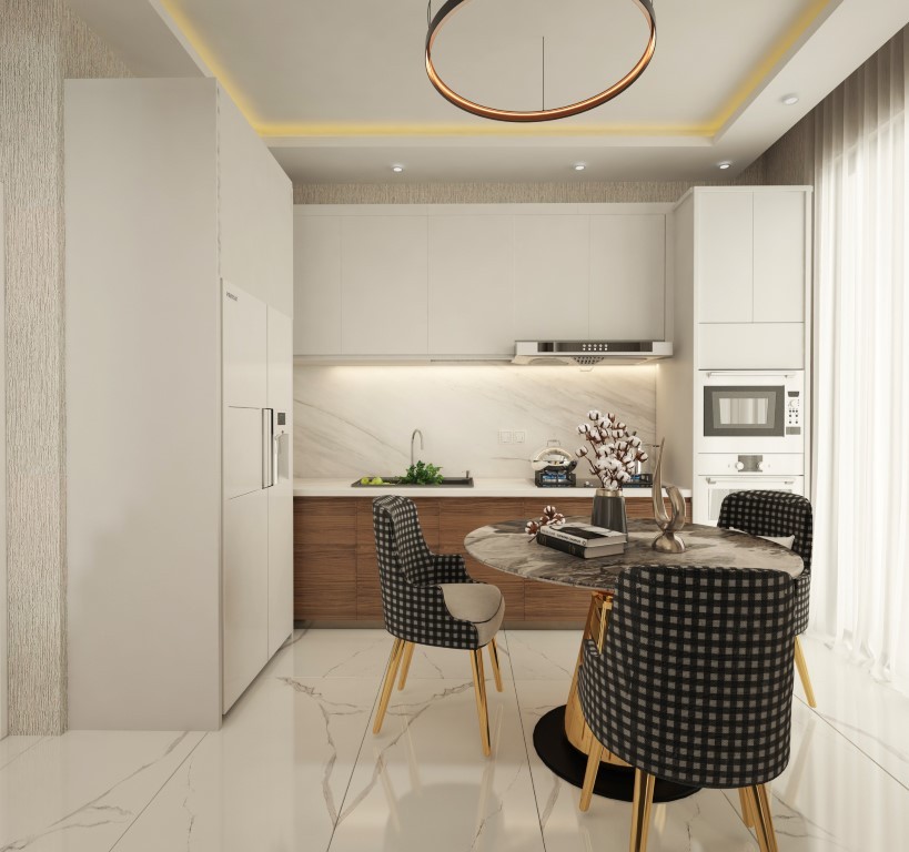 Duplex project with 2+2 apartments in Tepe - Фото 22