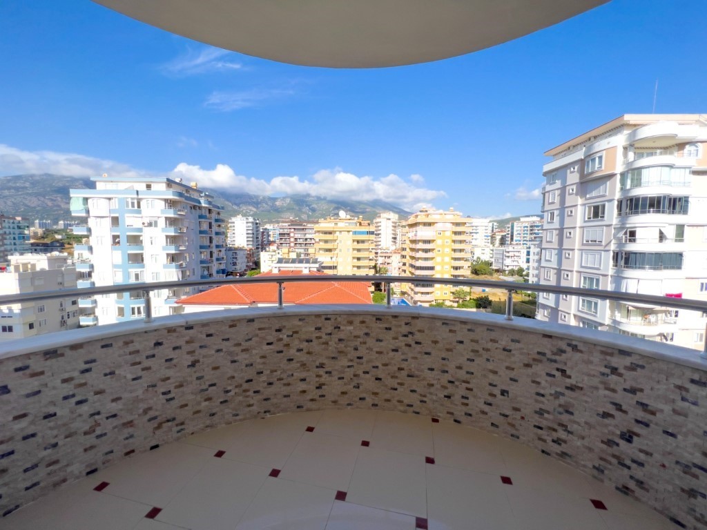 Furnished three bedroom apartment on the 7th floor and sea view, Mahmutlar - Фото 12