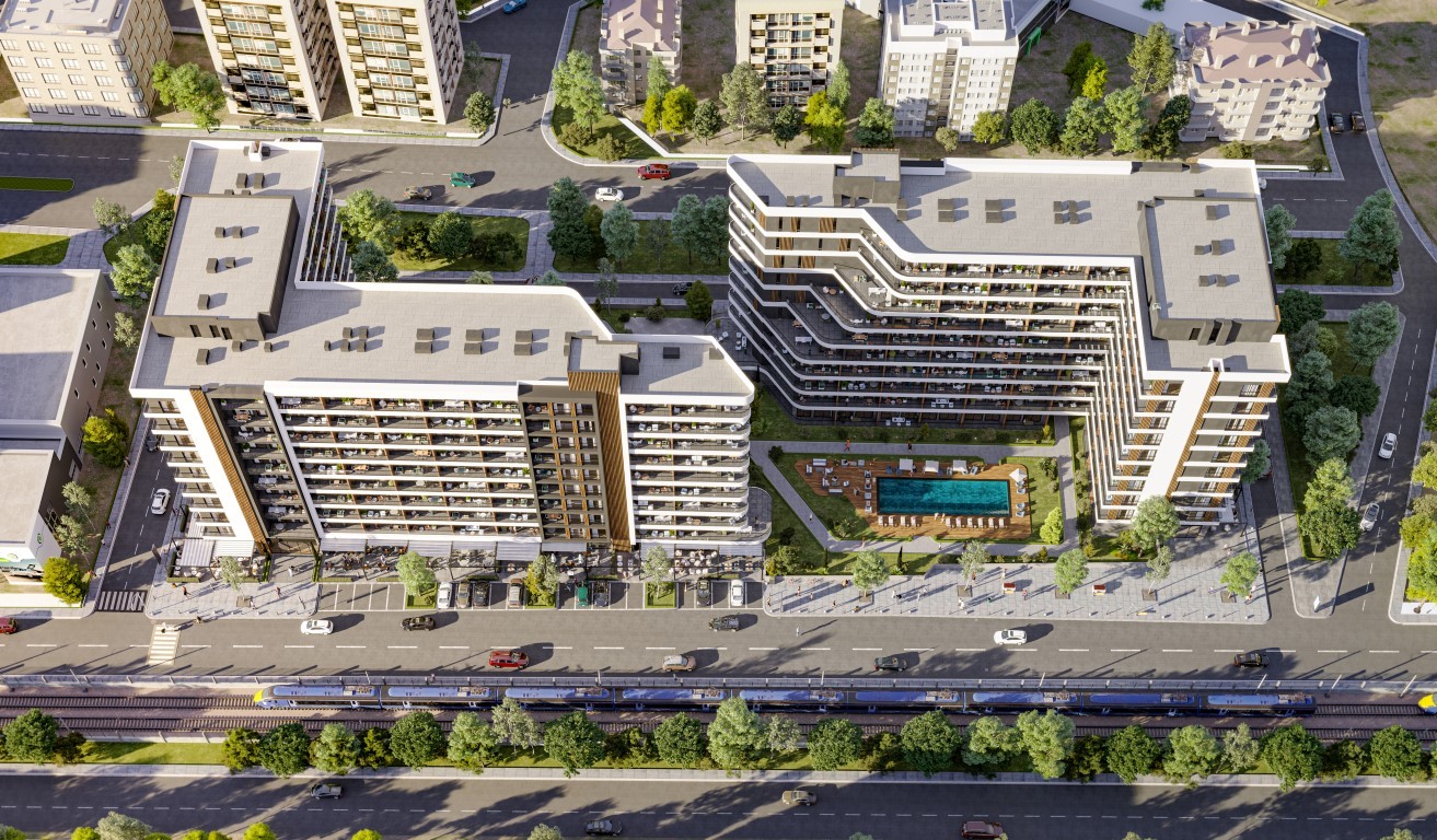 Residential complex at the final stage of construction in Bornov district, Izmir - Фото 2