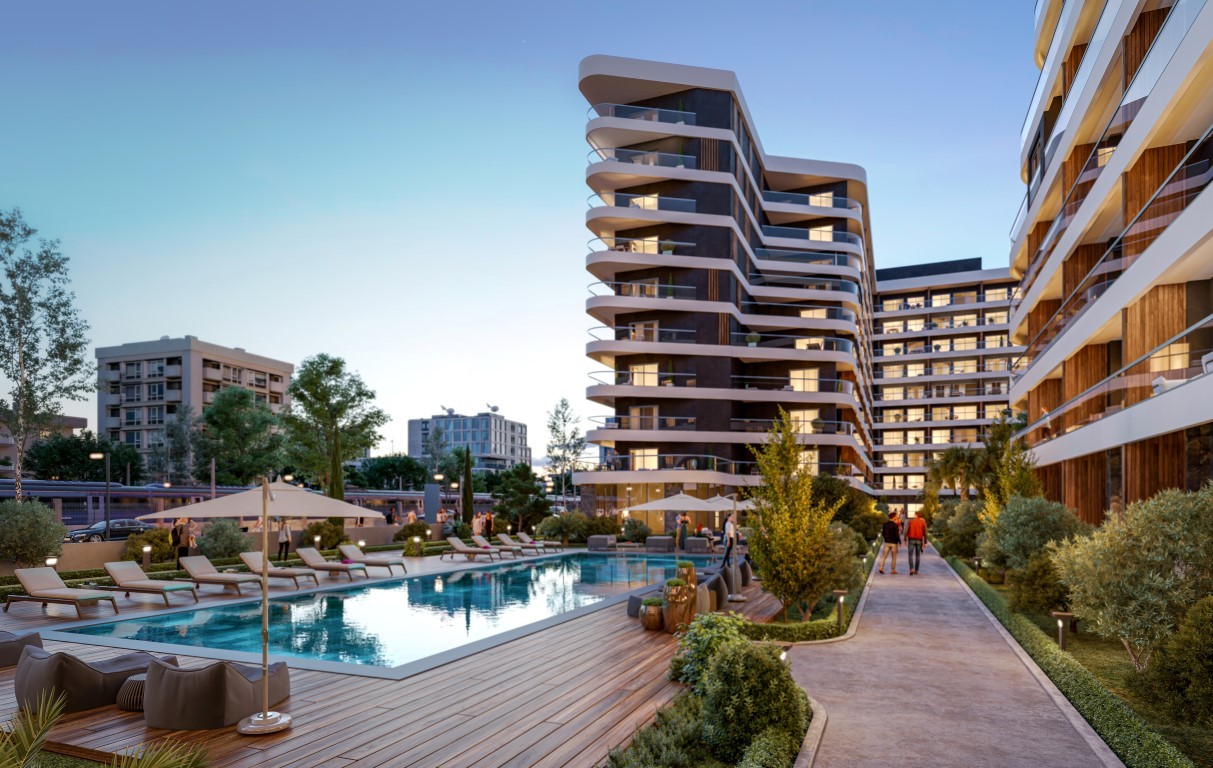 Residential complex at the final stage of construction in Bornov district, Izmir - Фото 10