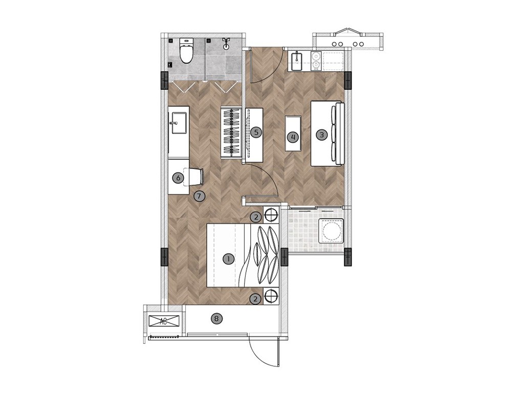 Project with 0+1 apartments, 200 m from the ocean, Phuket - Фото 14