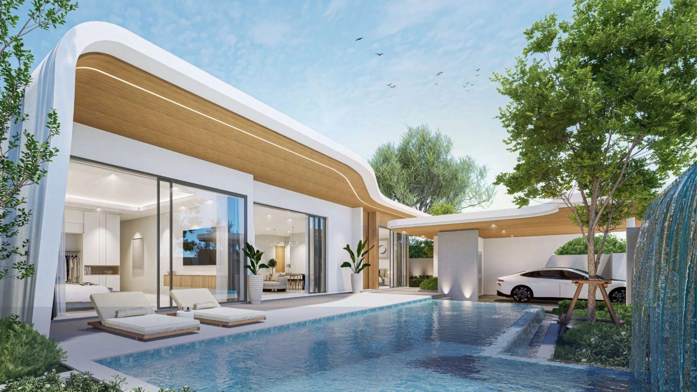 Complex elite villas in high-tech style (Phuket) - Фото 8