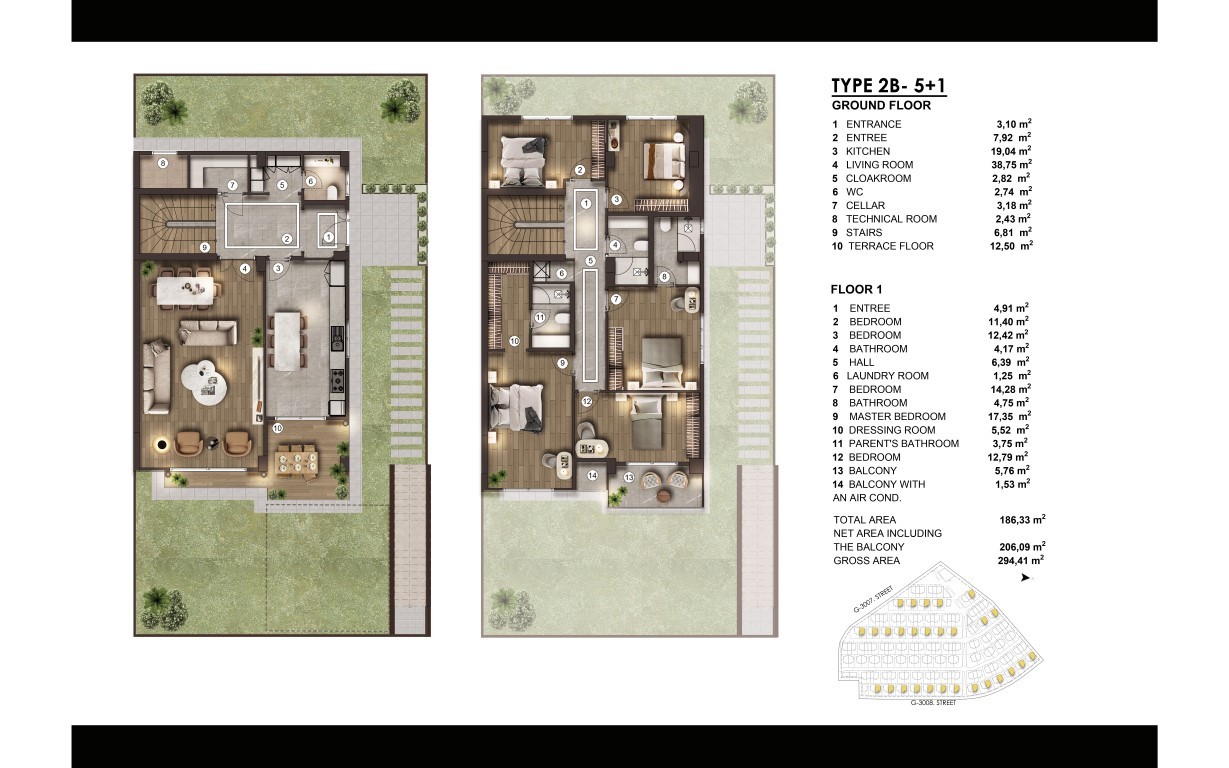 Residential complex of villas and duplexes in Istanbul - Foto 18