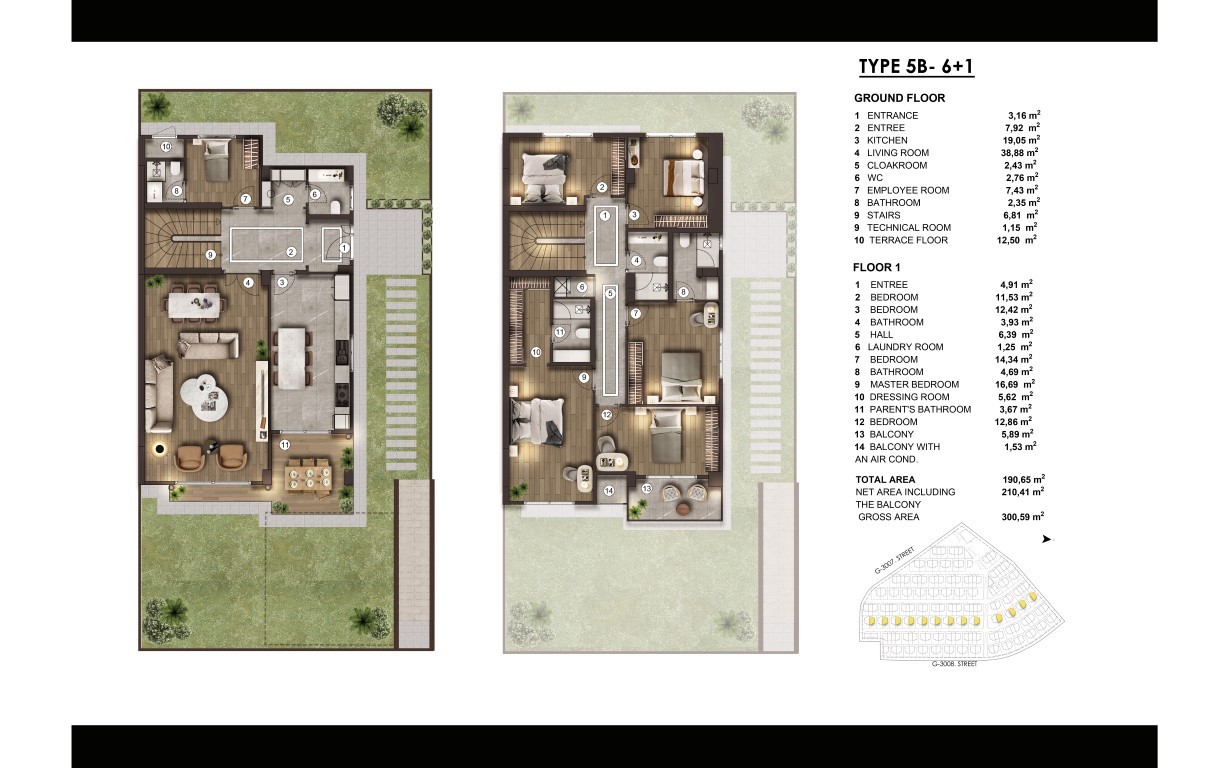 Residential complex of villas and duplexes in Istanbul - Foto 17