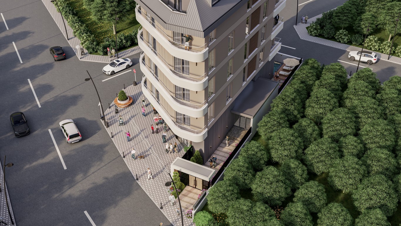 New complex with apartments 60-180 m2 in the prestigious area of Obos - Фото 8