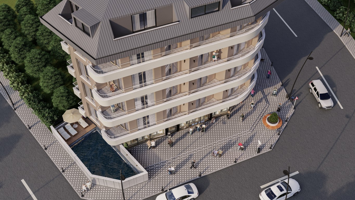 New complex with apartments 60-180 m2 in the prestigious area of Obos - Фото 7