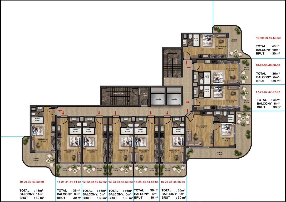 New residential complex with diverse infrastructure in Pajallar district - Фото 48