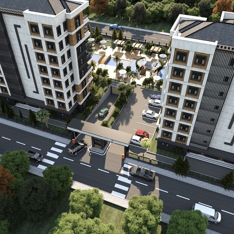 New residential complex with 2+1 and 3+1 apartments in the Altyntash area - Фото 6