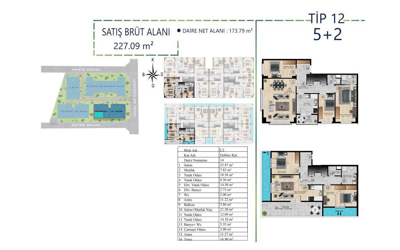 Low-rise residential project in Istanbul, Byukchmedje district - Фото 29