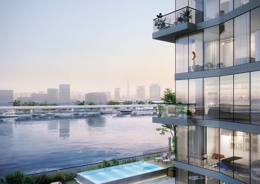 New Azura Residences project on the first waterfront in Dubai - Фото 4