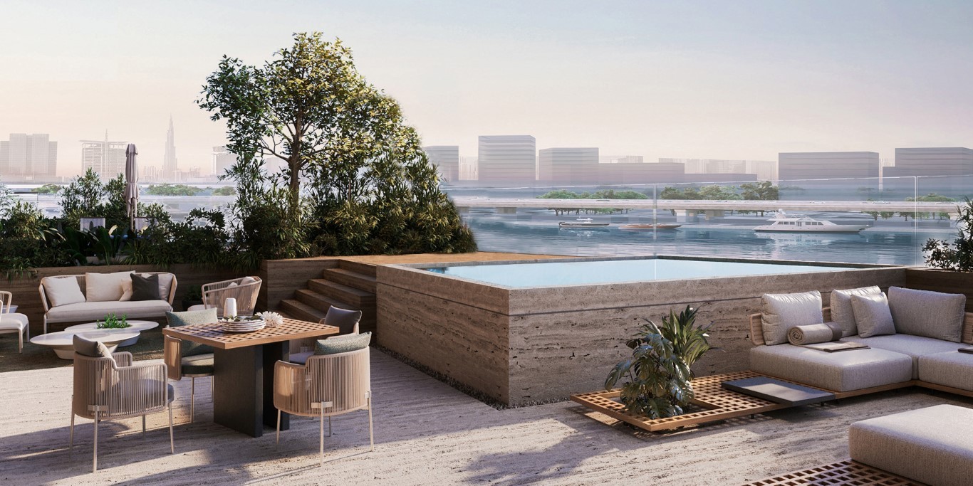 New Azura Residences project on the first waterfront in Dubai - Фото 6