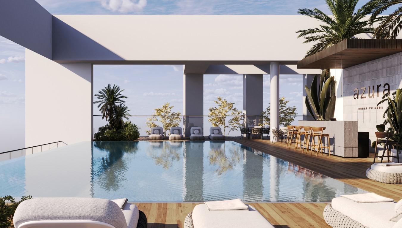 New Azura Residences project on the first waterfront in Dubai - Фото 7