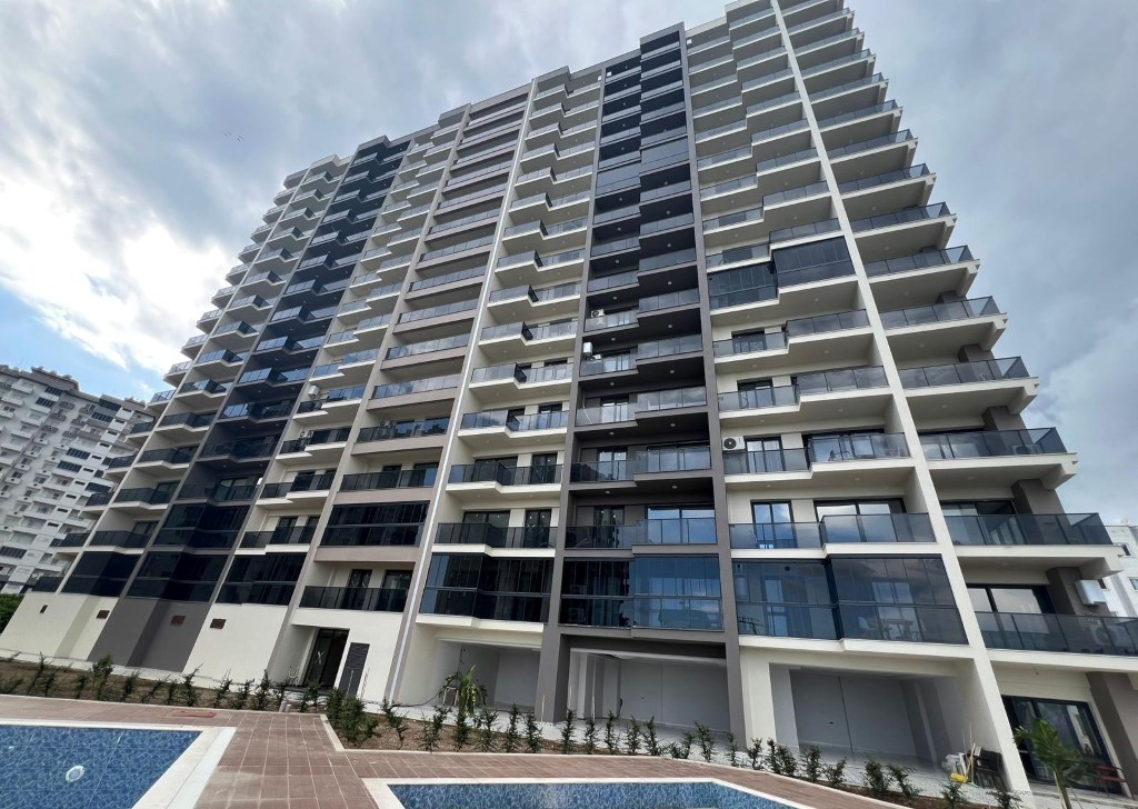 Apartments of 1+1 floor space of 78 m2 in Mersin - Фото 2