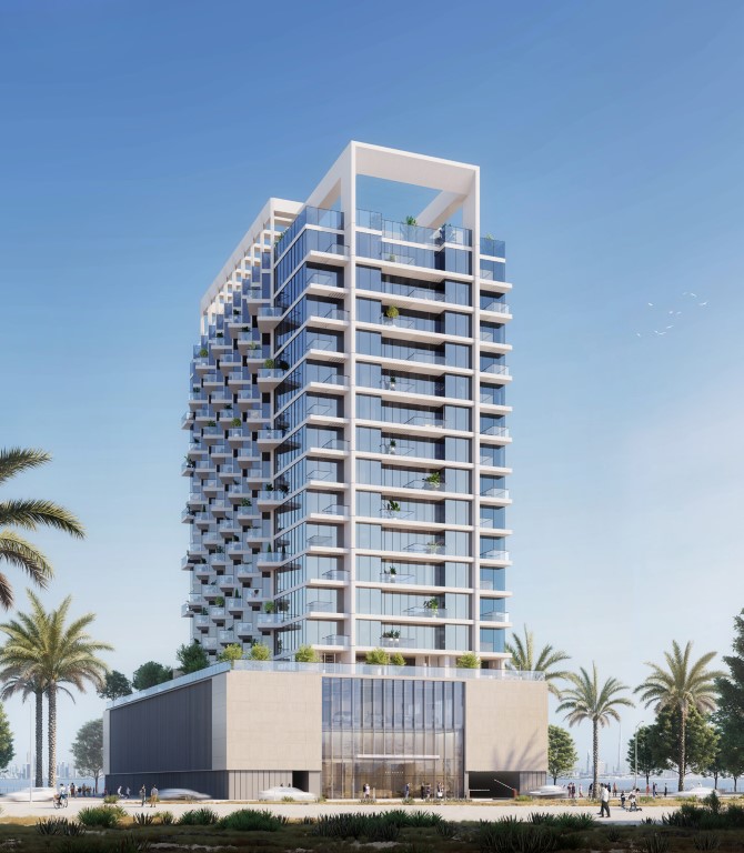 New Azura Residences project on the first waterfront in Dubai - Фото 2