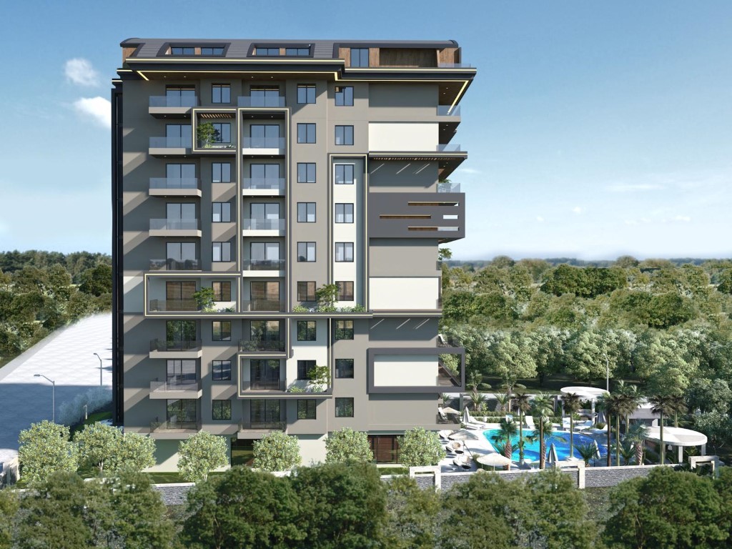 Luxury apartments in Mahmutlar with a rent up to 2 years and modern infrastructure - Фото 4