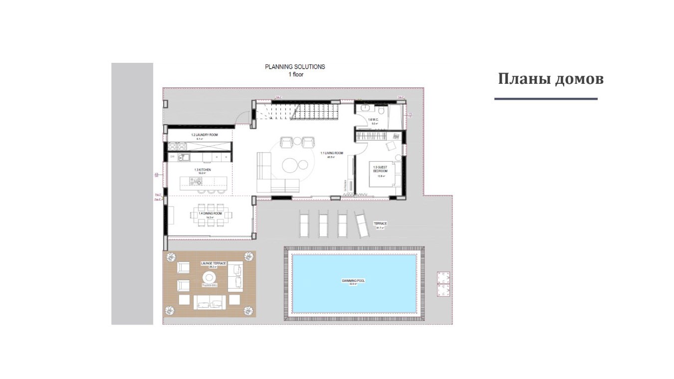 Complex of villas in Esentepe with spacious terraces and heated pools surrounded by nature and mountains - Фото 10