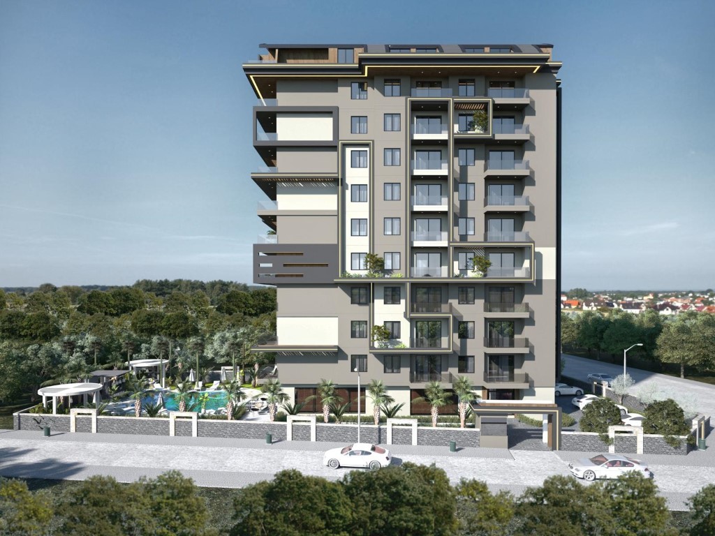 Luxury apartments in Mahmutlar with a rent up to 2 years and modern infrastructure - Фото 5