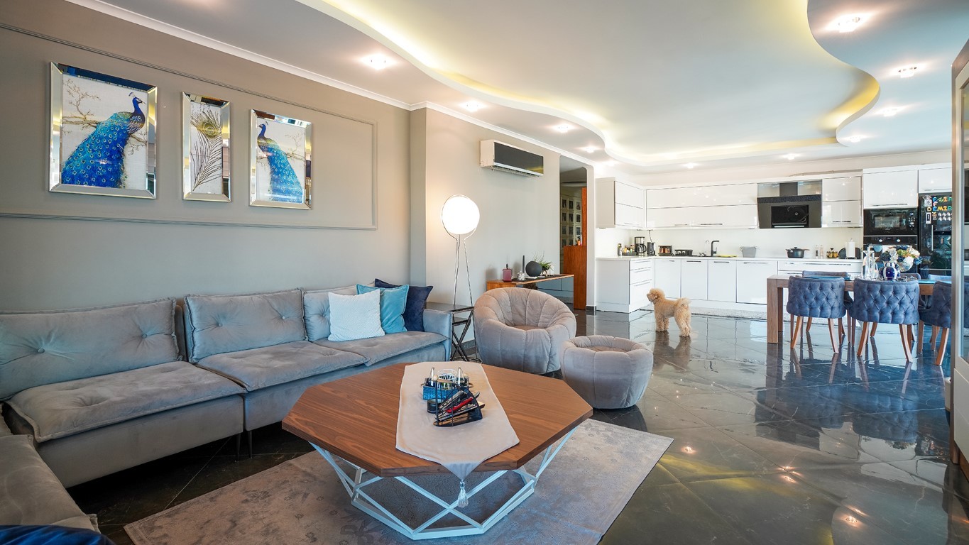 Stylish duplex (3+2) in Alanya - Фото 2