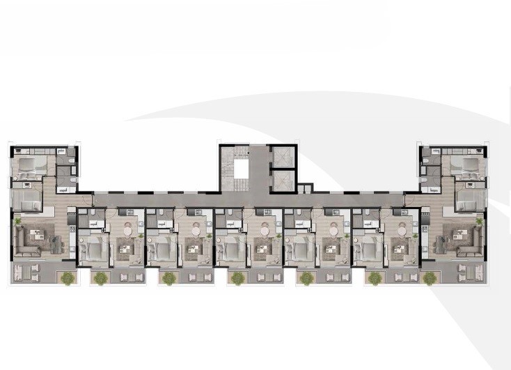 Apartments 1+1 and 2+1 in Antalya with installment and on the final stage of construction - Фото 8