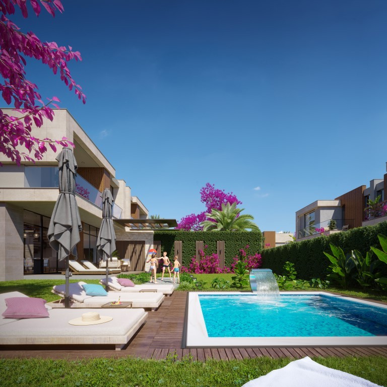 Elite villas with mini golf and private beach in Bodrum - Фото 11