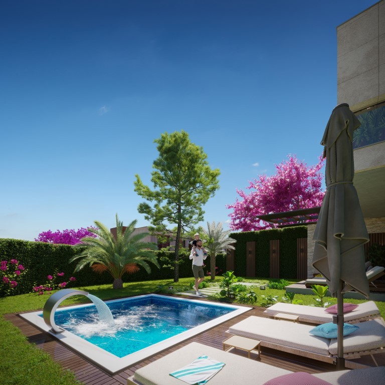 Elite villas with mini golf and private beach in Bodrum - Фото 12