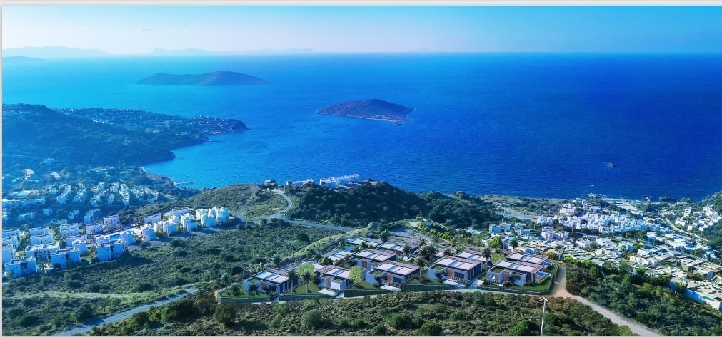 Elegant villas with panoramic sea views and modern facilities in Bodrum - Фото 2