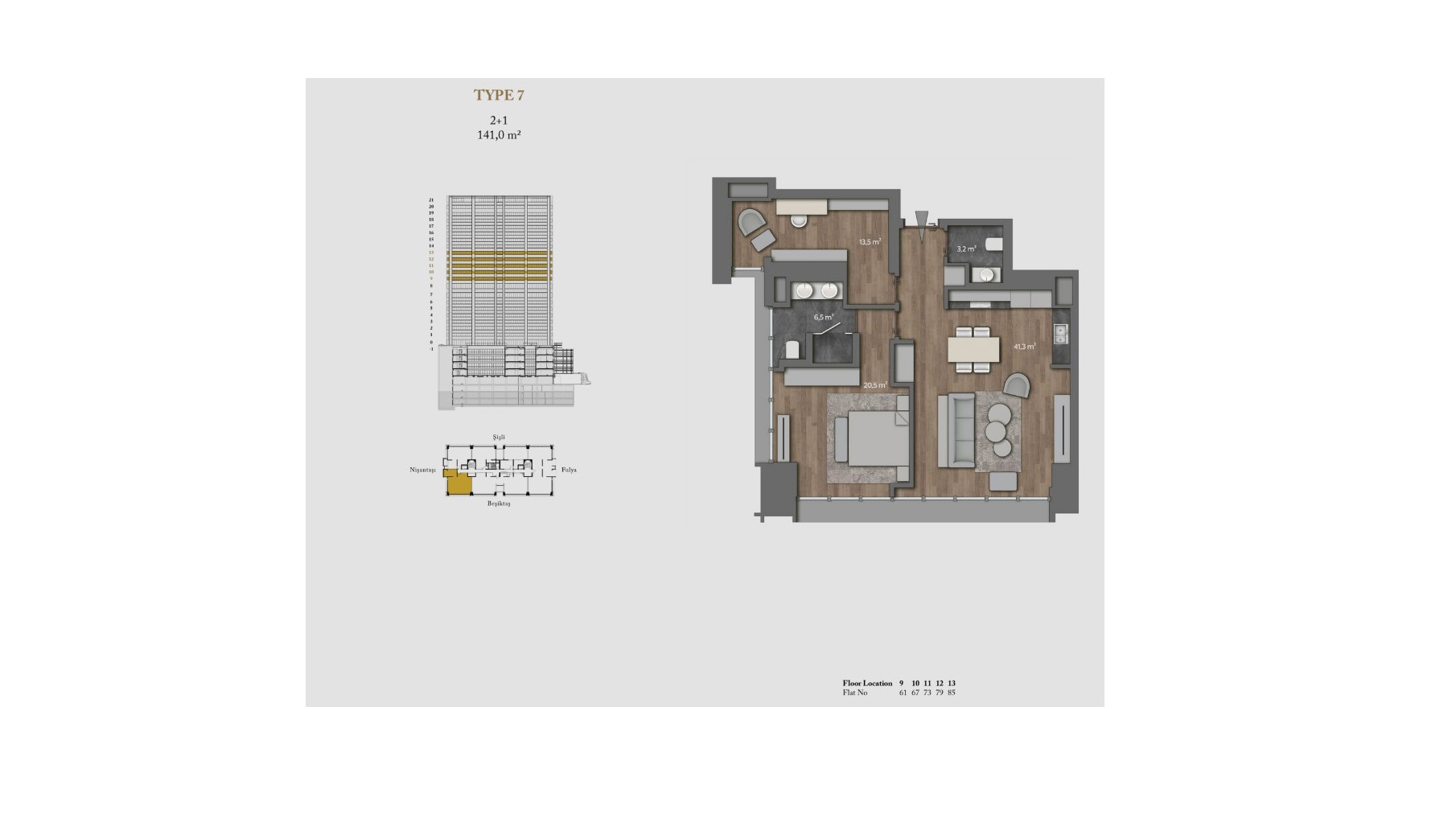 Unique Ritz-Carlton project with diverse infrastructure located in one of the prestigious areas of Istanbul - Shishli - Фото 19