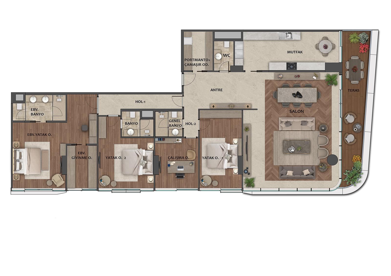 New modern project in the city of Istanbul, with various layouts - Фото 16