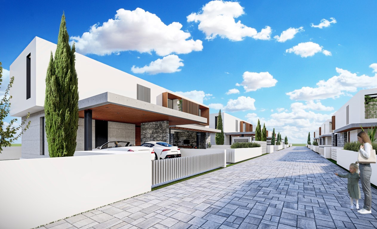 Complex of villas 305 m2 with private pool, in the final stage of construction - Фото 3