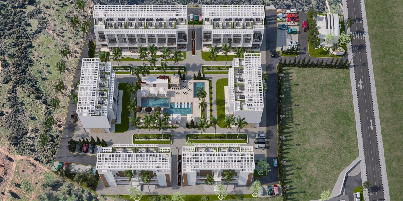 Elegant apartments in Esentepe - panoramic swimming pools, private beach and unique terraces with jacuzzi - Фото 4