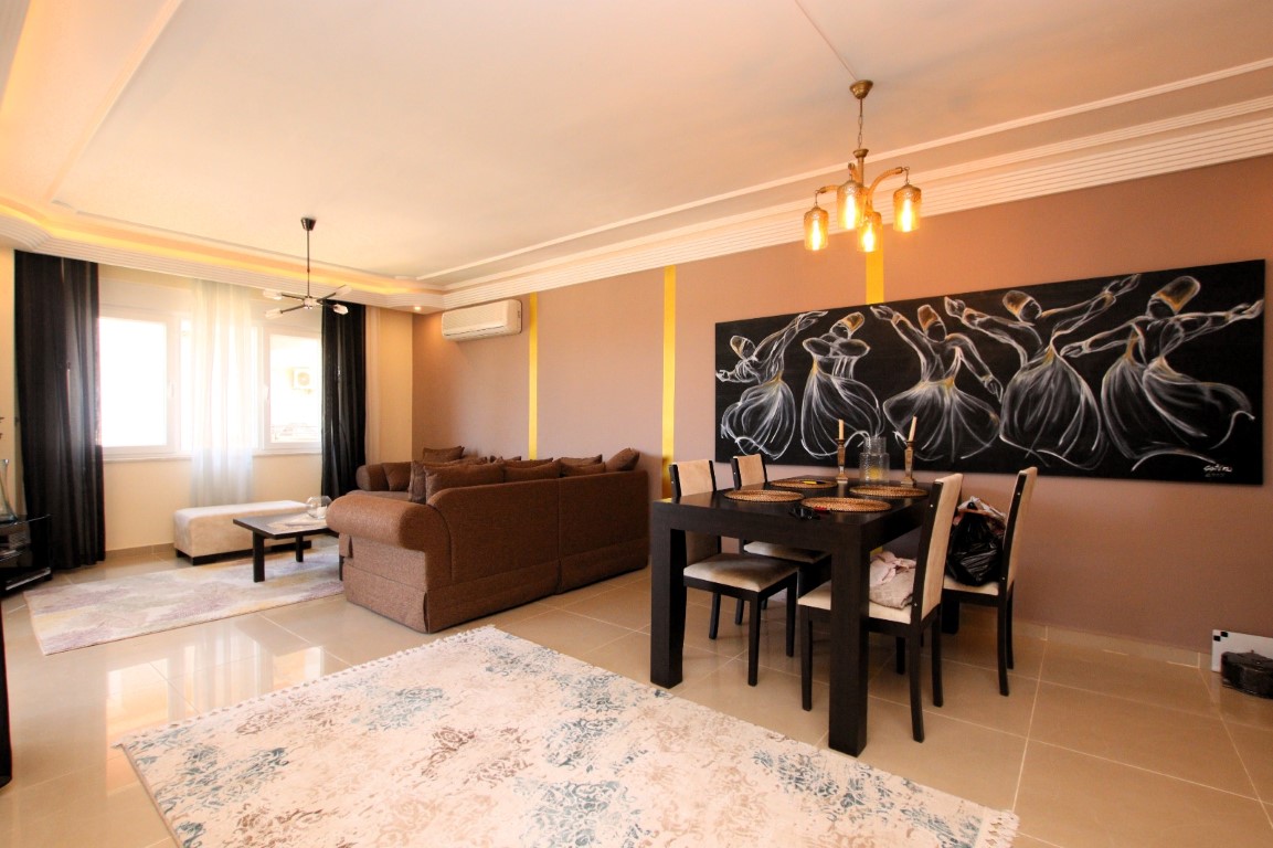 Three-room apartment with furniture, Alanya - Фото 3