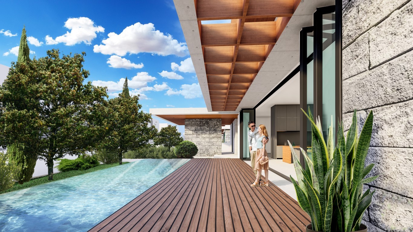 Complex of villas 305 m2 with private pool, in the final stage of construction - Фото 8