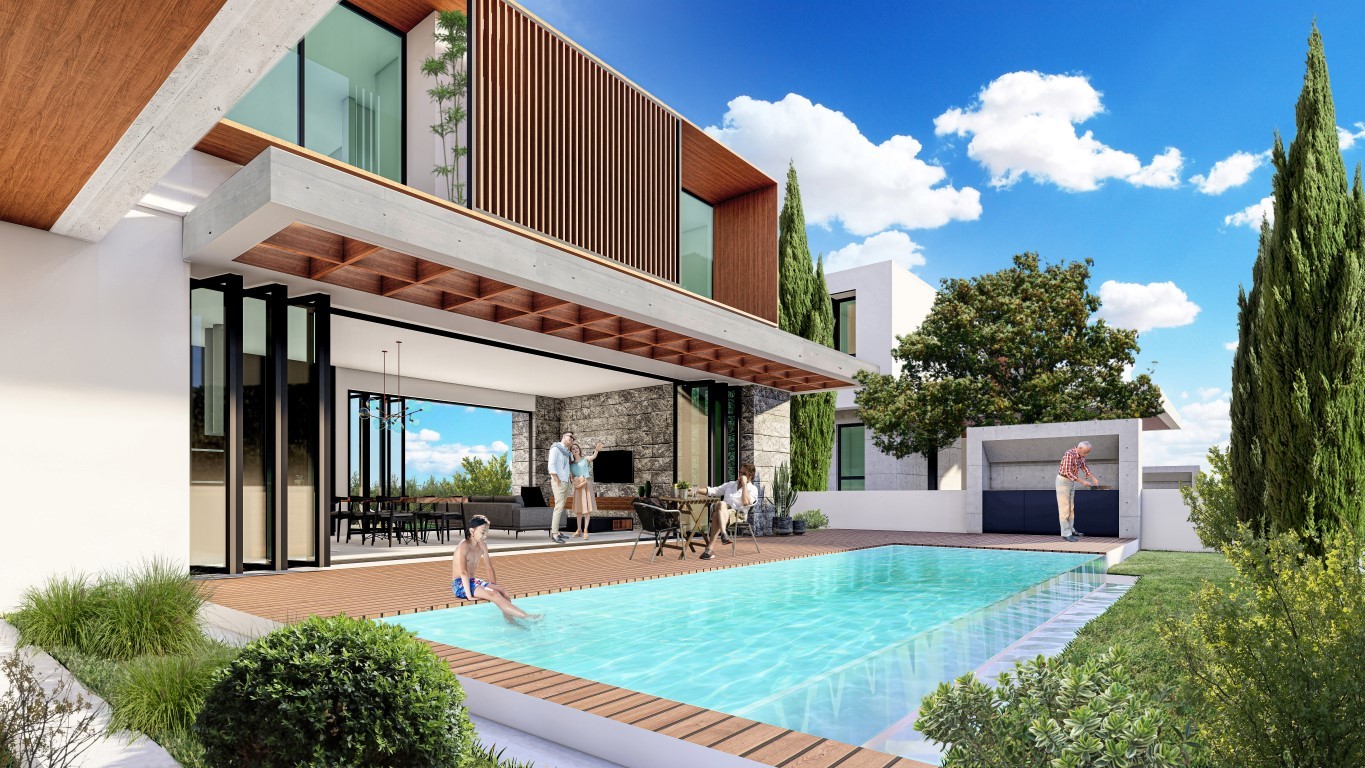 Complex of villas 305 m2 with private pool, in the final stage of construction - Фото 6