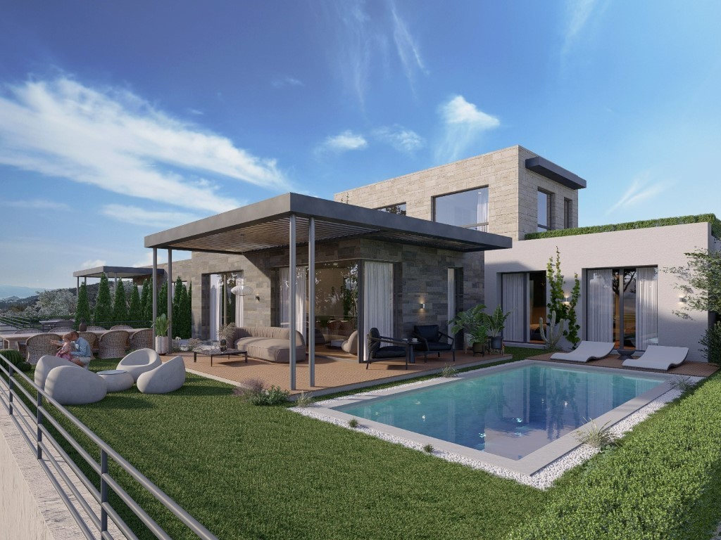 Luxury villas in Bodrum with private pools and breathtaking views of the sea - Фото 7