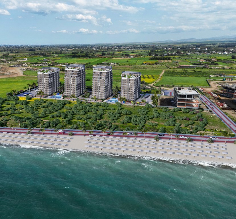 New residential complex on the first line of the coast, with a variety of infrastructure (Northern Cyprus) - Фото 2